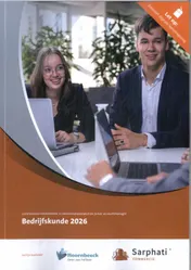 Omslag van Bedrijfskunde voor Hoornbeeck | versie 2026 | combipakket