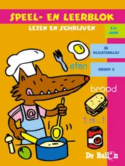 Omslag van 752 speel- en leerblok: lezen en schrijven laatste kl