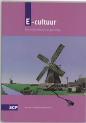 Omslag van E-cultuur. een empirische verkenning