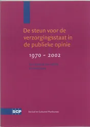 Omslag van De steun voor de verzorgingsstaat in de publieke opinie, 1970-2005