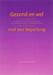 Omslag van Gezond en wel met een beperking