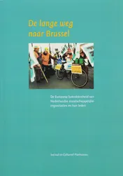 Omslag van De lange weg naar Brussel
