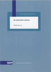 Omslag van De onbereikbare minima