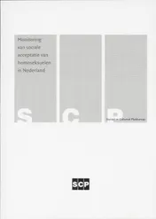 Omslag van Monitoring van sociale acceptatie van homoseksuelen in Nederland