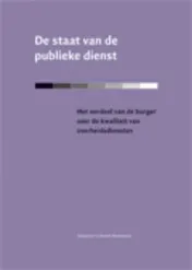 Omslag van De staat van de publieke dienst