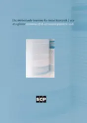Omslag van The Netherlands Institute for Social Research | SCP at a glance