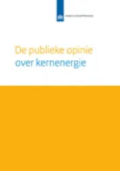 Omslag van De publieke opinie over kernenergie