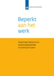 Omslag van Beperkt aan het werk