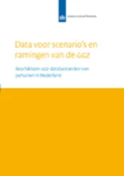 Omslag van Data voor scenario's en ramingen van de GGZ