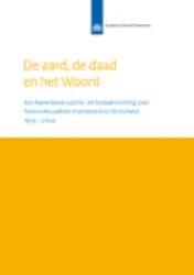 Omslag van De aard, de daad en het woord