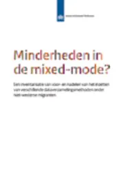 Omslag van Minderheden in de mixed-mode?