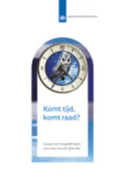Omslag van Komt tijd, komt raad?