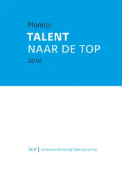 Omslag van Monitor Talent naar de Top 2010