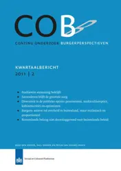 Omslag van Continu Onderzoek Burgerperspectieven