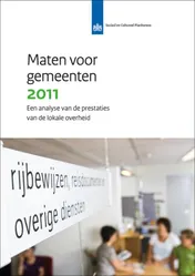Omslag van Maten voor gemeenten 2011