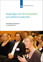 Omslag van De gevolgen van 'fact-free politics' voor beleid en onderzoek