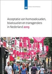 Omslag van Acceptatie van homoseksuelen, biseksuelen en transgenders in Nederland 2013