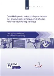 Omslag van Deelrapport mensen met lichamelijke beperkingen