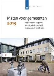 Omslag van Maten voor gemeenten 2013