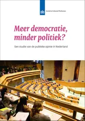 Omslag van Meer democratie, minder politiek?