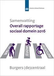 Omslag van Samenvatting - Overall rapportage sociaal domein 2016