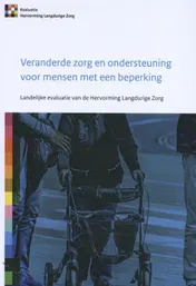 Omslag van Veranderde zorg en ondersteuning voor mensen met een beperking