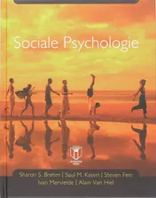 Omslag van Sociale psychologie