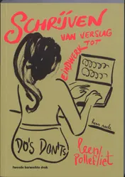 Omslag van Schrijven: van verslag tot eindwerk. Do's en don'ts