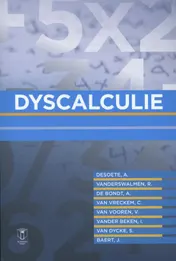 Omslag van Dyscalculie