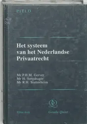 Omslag van Het systeem van het Nederlandse privaatrecht