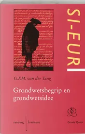 Omslag van Grondwetsbegrip en grondwetsidee