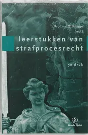 Omslag van Leerstukken van strafprocesrecht