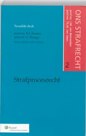 Omslag van ons strafrecht