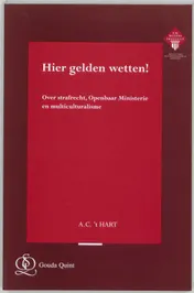 Omslag van Hier gelden wetten!