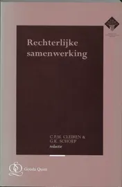 Omslag van Rechterlijke samenwerking