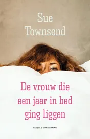 Omslag van De vrouw die een jaar in bed ging liggen