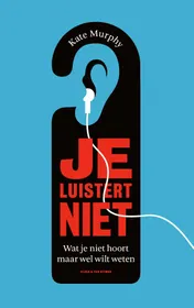 Omslag van Je luistert niet
