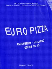 Omslag van Het Euro Pizza kookboek