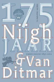 Omslag van 175 jaar Nijgh & Van Ditmar