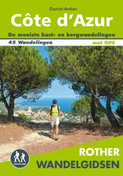 Omslag van Rother wandelgids Côte d'Azur