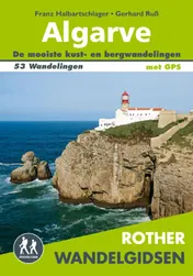 Omslag van Rother wandelgids Algarve