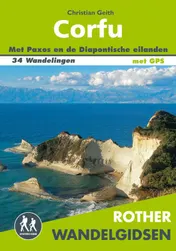 Omslag van Rother wandelgids Corfu