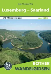 Omslag van Rother wandelgids Luxemburg - Saarland