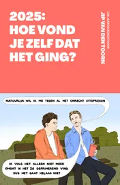 Omslag van 2025: Hoe vond je zelf dat het ging?