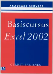 Omslag van Basiscursus Excel 2002