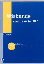Omslag van Wiskunde voor de sector HEO