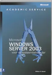 Omslag van Microsoft Windows Server 2003 voor de systeembeheerder