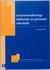 Omslag van Levensverzekeringswiskunde en pensioencalculaties