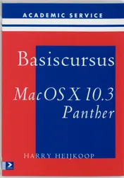Omslag van Basiscursus Mac OS X 10.3 Panther