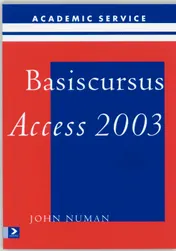 Omslag van Basiscursus Access 2003